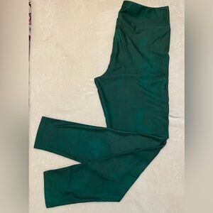 CL TC Tie dye Hunter green full length leggings